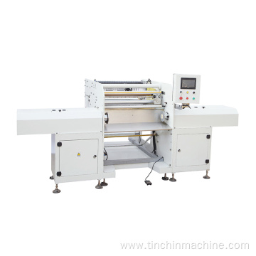 Roll Rewinding Machine For Stretchable Material